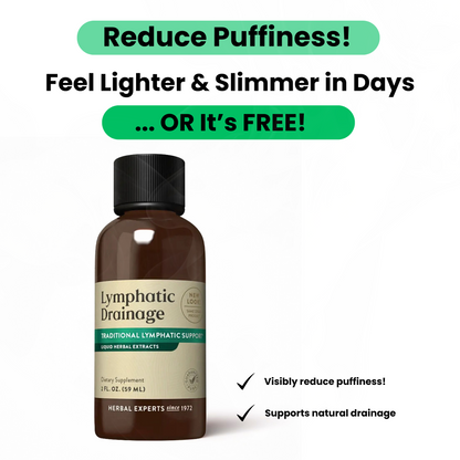 Lymphatic Drainage - Liquid Herbal Extract Drops for Lymphatic Support